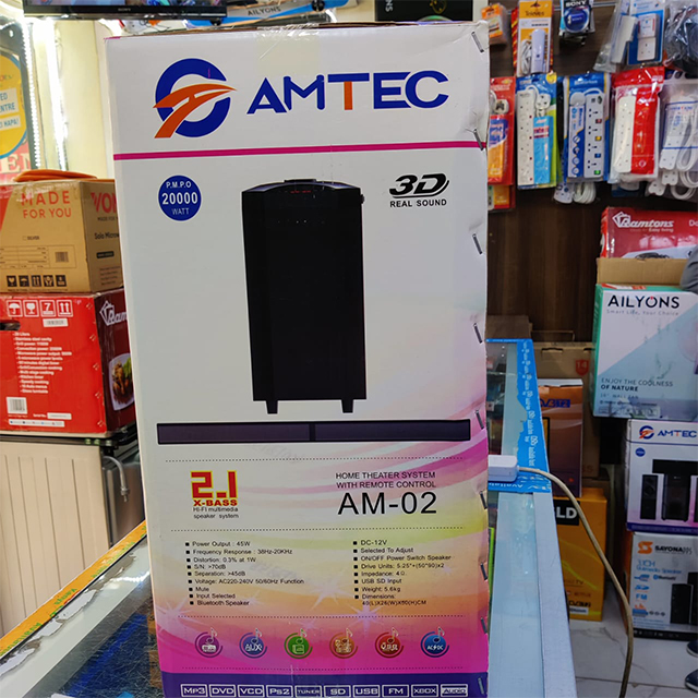 AMTEC AM-02 SOUNDBAR 2.1