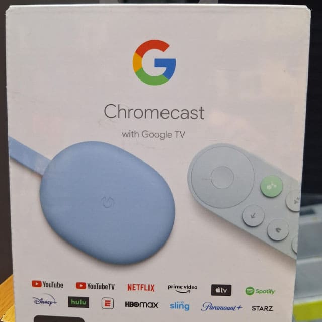 GOOGLE CHROMECAST with google TV