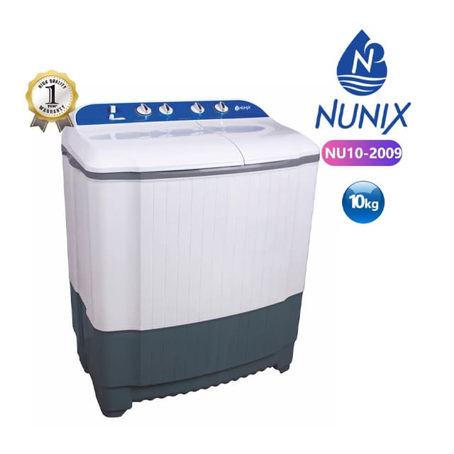 NUNIX 10KG WASHING MACHINE