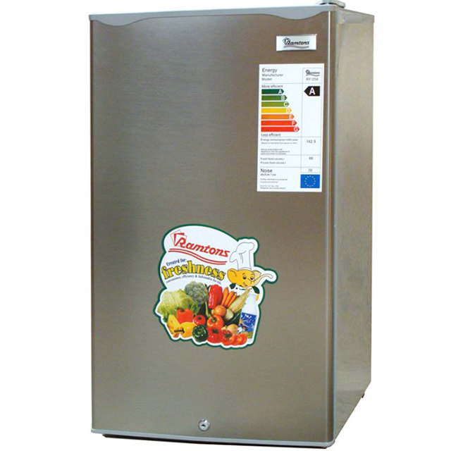 RAMTONS RF256: 1 DOOR FRIDGE - 90 LITRES